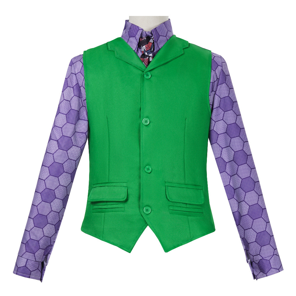 Mens Fashion Vest - Joker Cosplay Fantsy Shirts Vest Costume