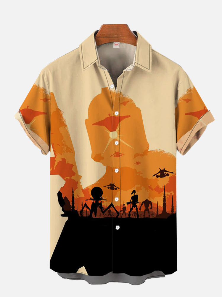 Men'S Fashion Lk - New Men's Short Sleeve Shirt Future