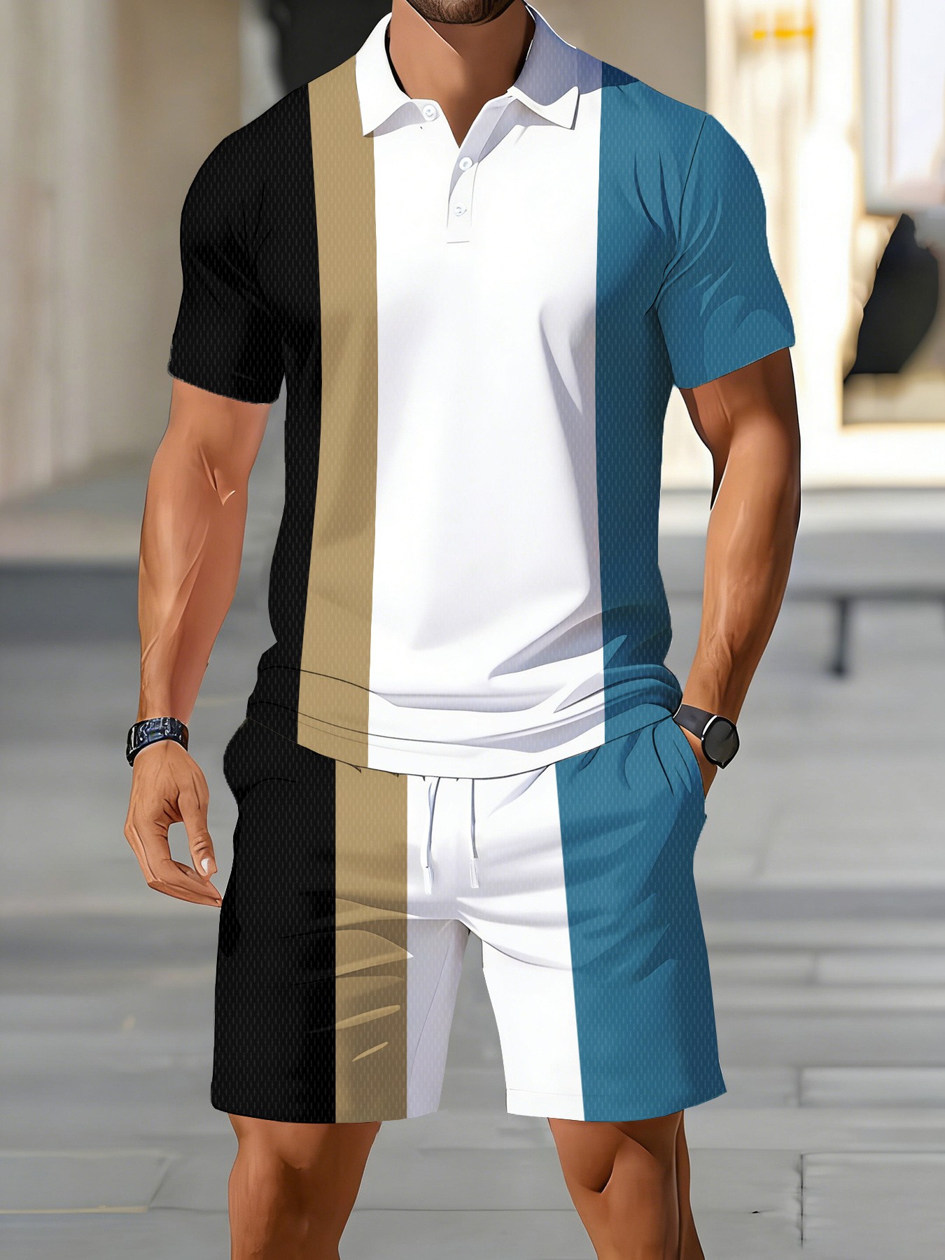 Men'S Fashion Polo Shirt - 2026 Summer New Men's Polo Shirt