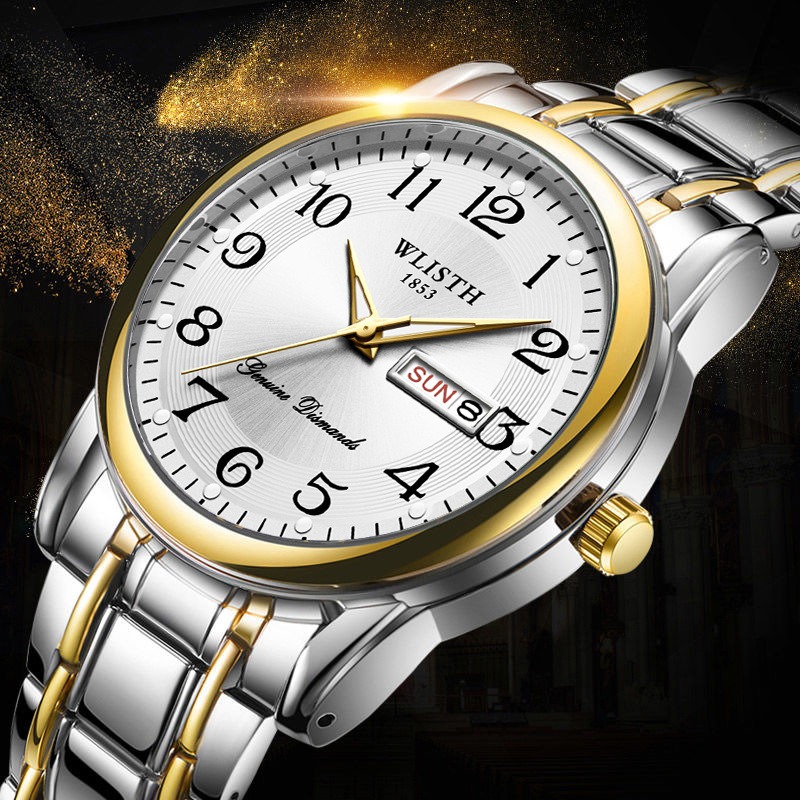 Mens Fashion Blog - Luxury Men Quartz Watch Digital Wristwatch