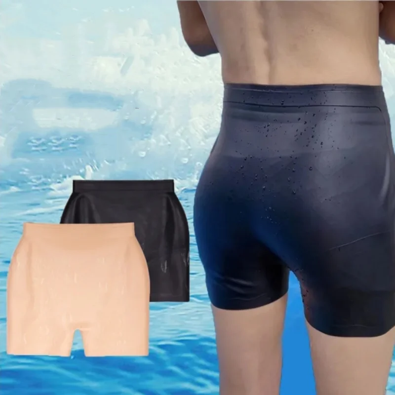 Swimming Pants Silicone Waterp - Swim Trunk Shorts ulasan dan harga