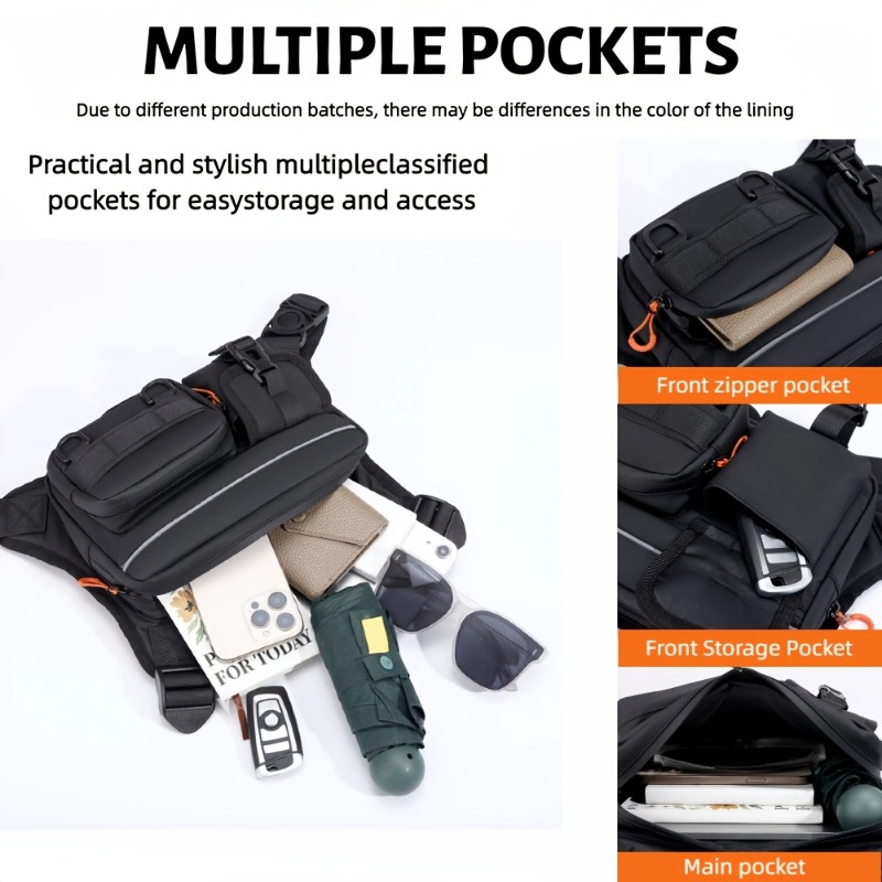 Men's Tactical Chest Bag, Runn - Tactical Vest Men ulasan dan harga