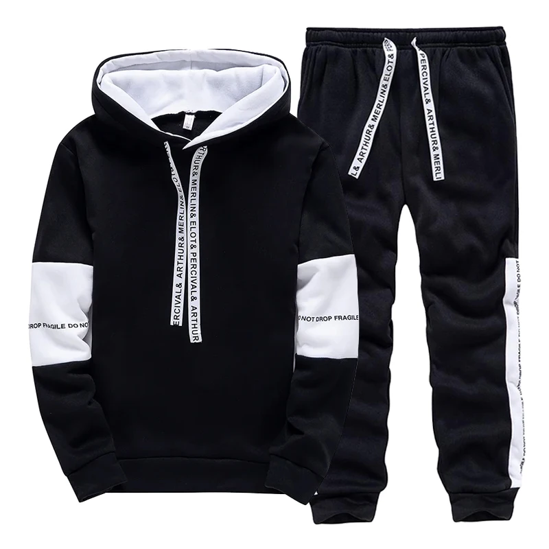 Tracksuit for Man Casual Hoode - Mens Fashion Casual Outfits ulasan dan harga