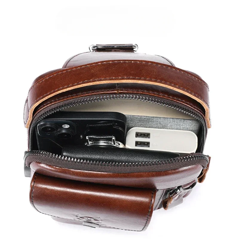 2024 New Men's Bag 100% Cowhid - Mens Fashion Blog ulasan dan harga
