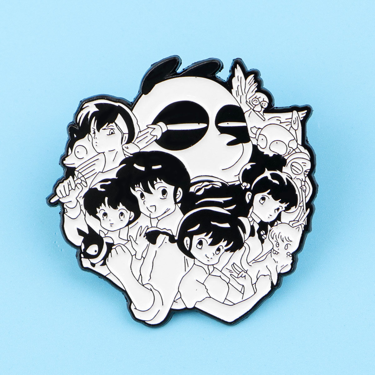 Cartoon Pigs Enamel Pin Brooch - Mens Fashion Blog ulasan dan harga