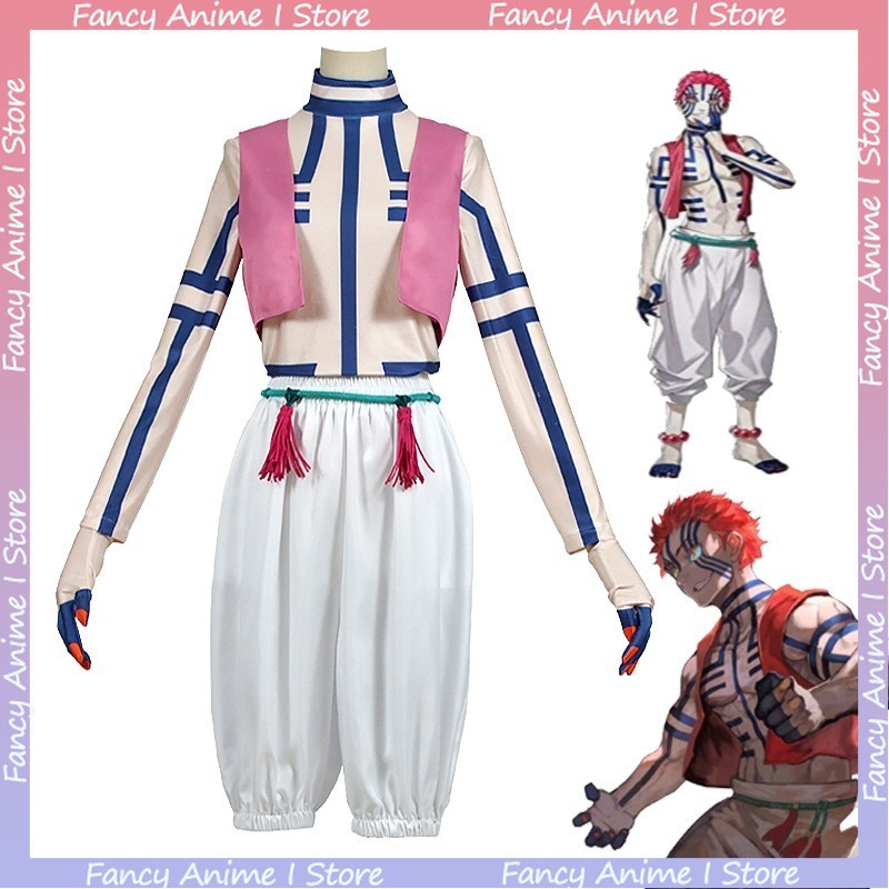 Anime Akaza Copsplay Costume H - Mens Fashion Vest ulasan dan harga