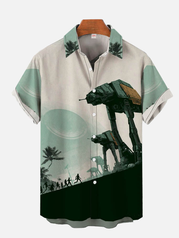New Men's Short Sleeve Shirt F - Men'S Fashion Lk ulasan dan harga