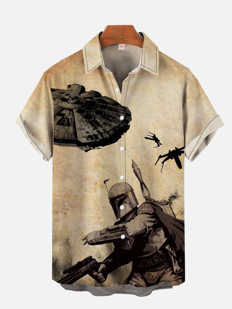 New Men's Short Sleeve Shirt F - Men'S Fashion Lk ulasan dan harga