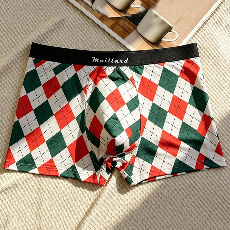 4PCS Men's Underwear Printed F - Men'S Fashion Lk ulasan dan harga