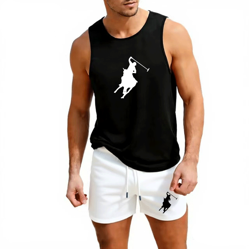 European Men Summer Vest and S - Mens Fashion Summer ulasan dan harga