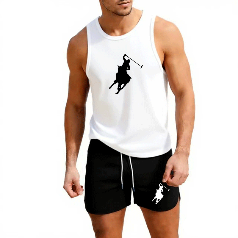 European Men Summer Vest and S - Mens Fashion Summer ulasan dan harga