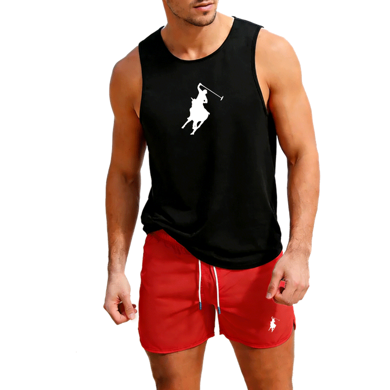 European Men Summer Vest and S - Mens Fashion Summer ulasan dan harga