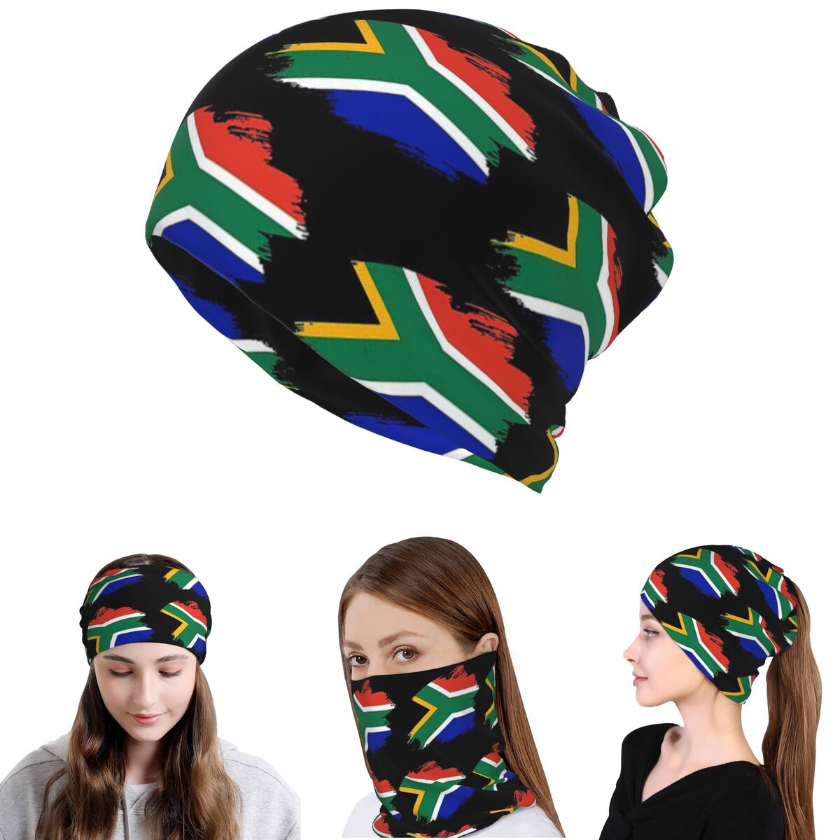 South African Springboks Flag  - Beanie Winter Hat ulasan dan harga