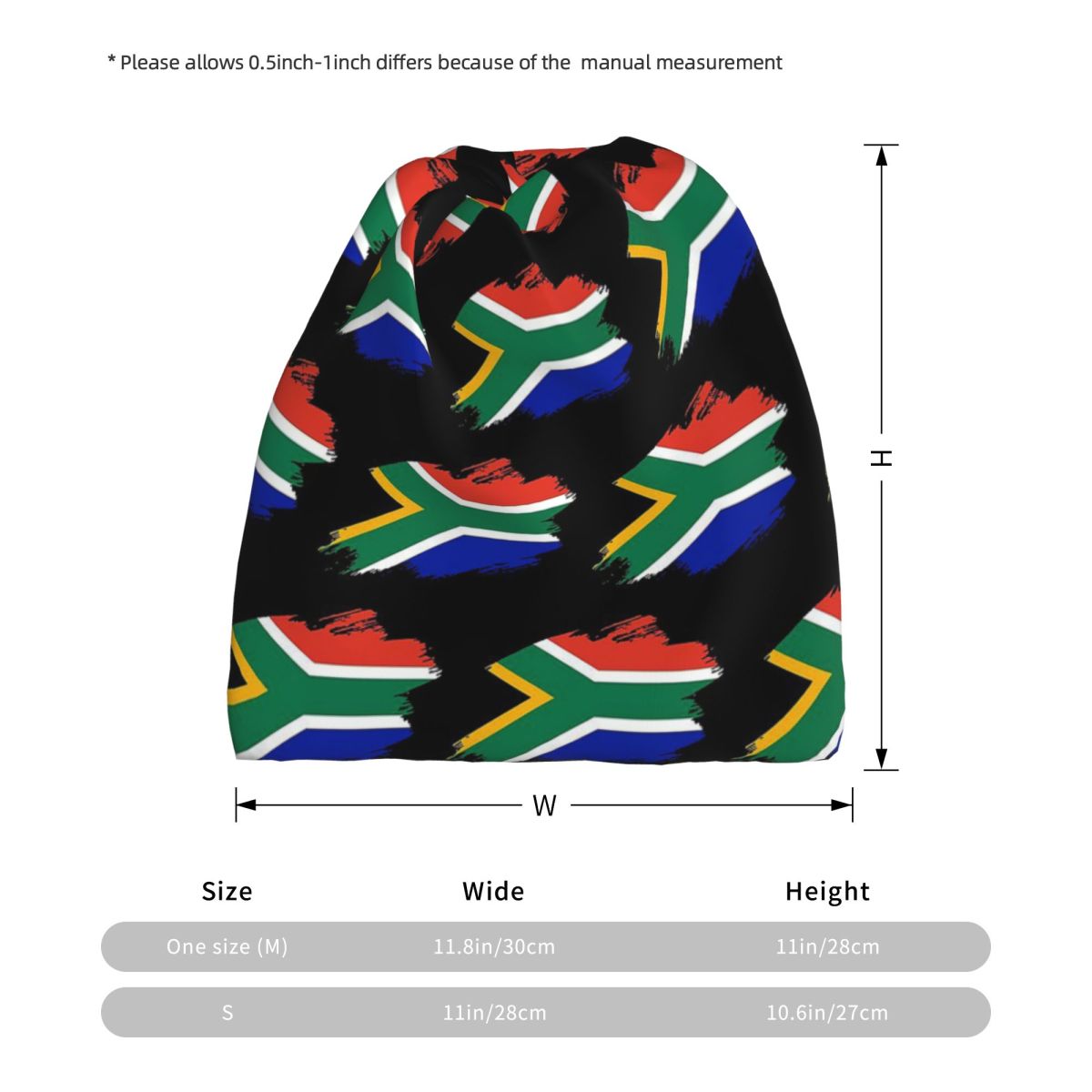 South African Springboks Flag  - Beanie Winter Hat ulasan dan harga