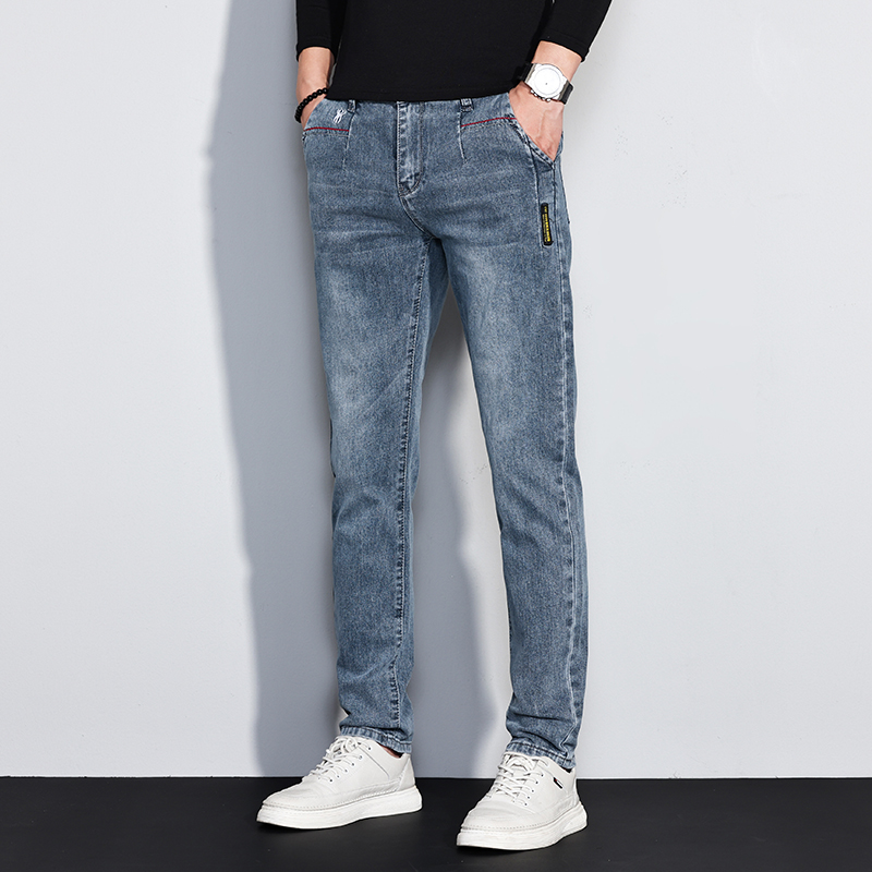 New Men's Jeans Slim Fit Stret - Men'S Fashion Nova Jeans ulasan dan harga