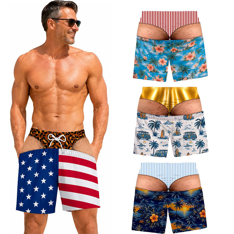 Novelty Men's Swim Trunks Funn - Swim Trunk Shorts ulasan dan harga