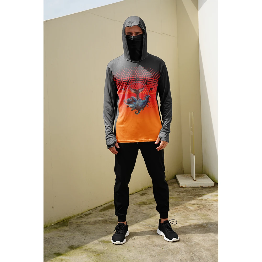 Fishing Shirts Men Sun Protect - Mens Fashion Summer ulasan dan harga