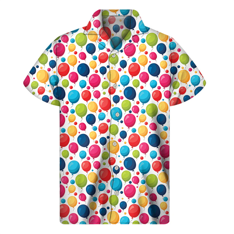 Cartoon Air Balloon 3D Print H - Men'S Fashion Lk ulasan dan harga