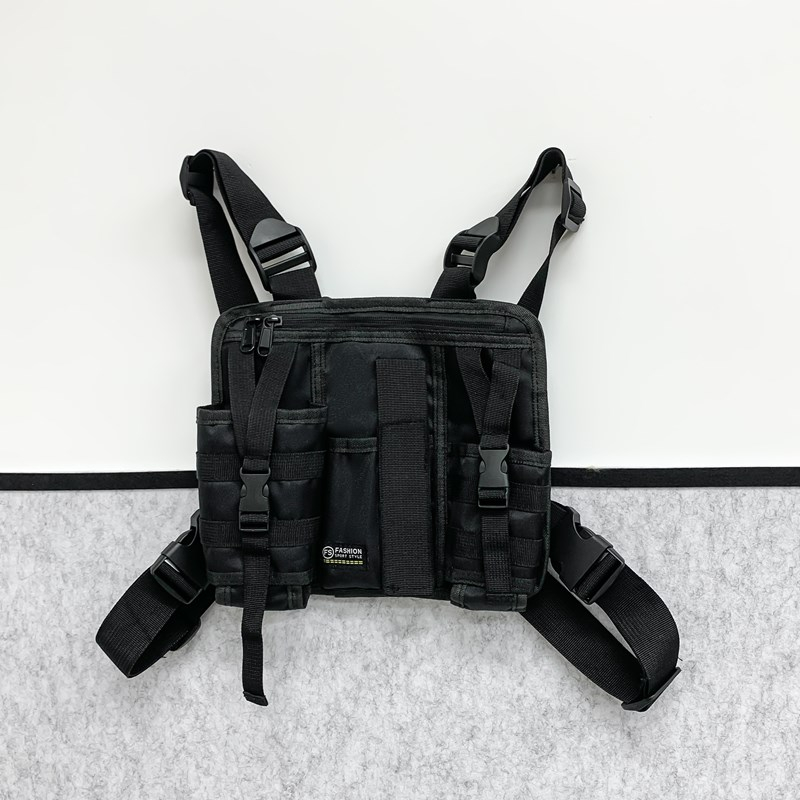 Hip-hop Streetwear Men Chest B - Tactical Vest Men ulasan dan harga