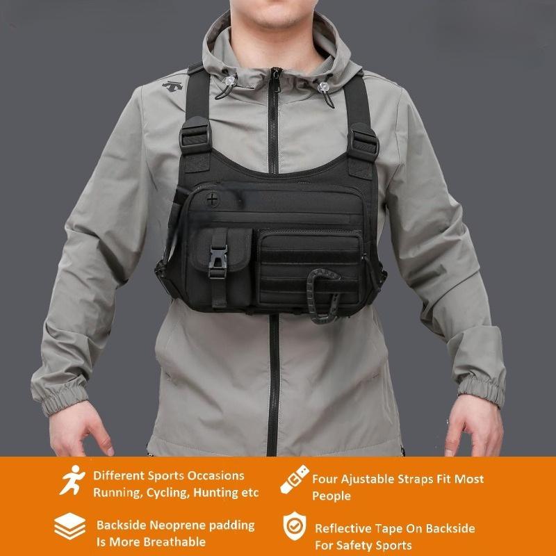 Unisex Tactical Outdoor Chest  - Tactical Vest Men ulasan dan harga