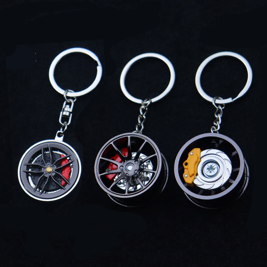 New Wheel Hub Keychain Fidgeti - Men'S Fashion Hub ulasan dan harga