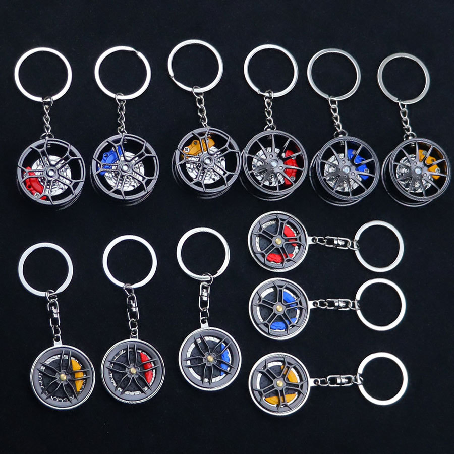 New Wheel Hub Keychain Fidgeti - Men'S Fashion Hub ulasan dan harga