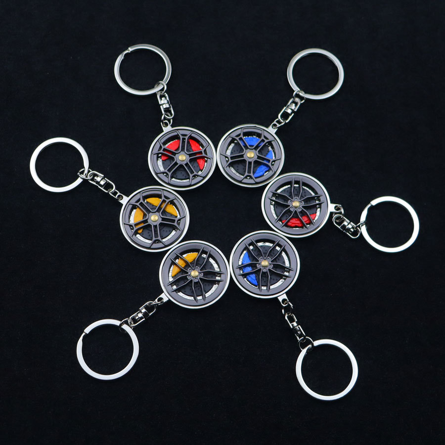 New Wheel Hub Keychain Fidgeti - Men'S Fashion Hub ulasan dan harga