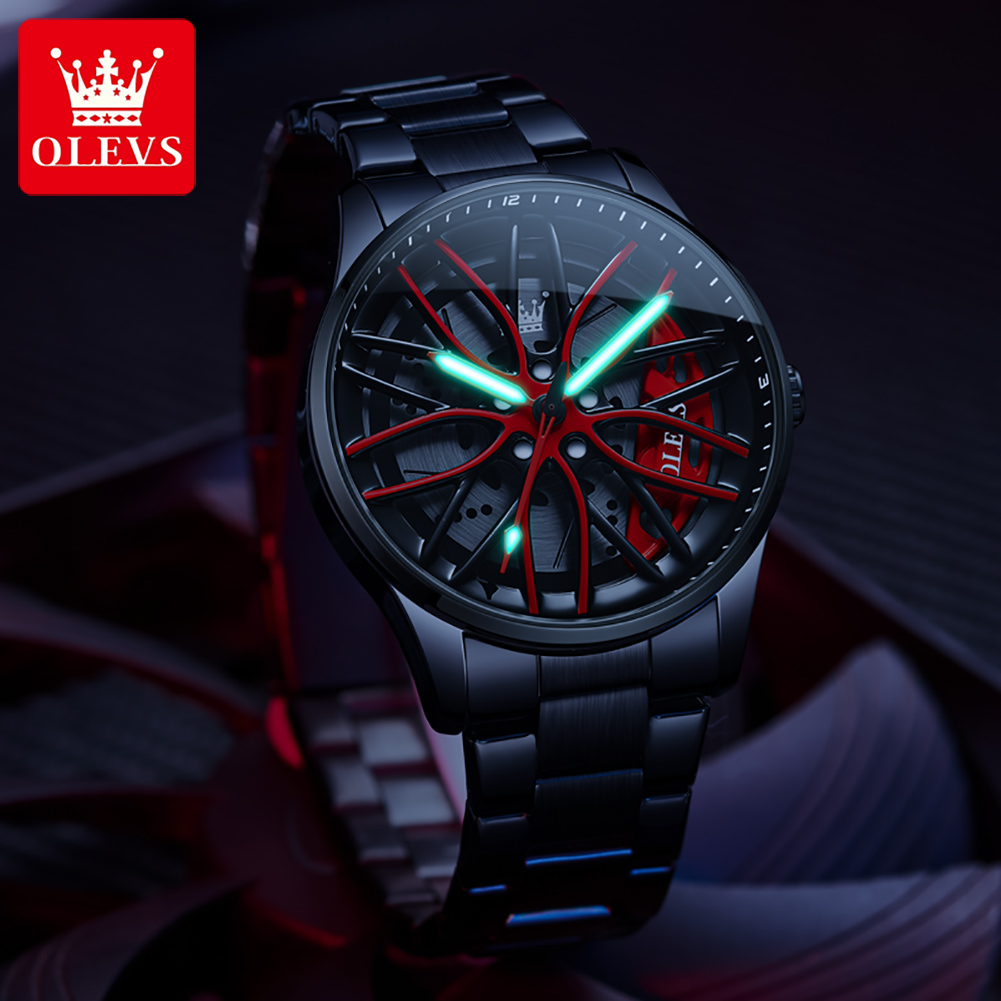 OLEVS Mens Watch Quartz Watch  - Men'S Fashion Hub ulasan dan harga
