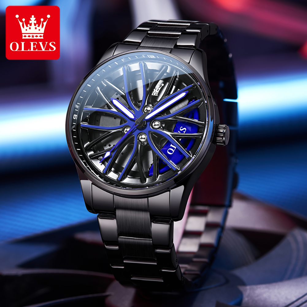 OLEVS Mens Watch Quartz Watch  - Men'S Fashion Hub ulasan dan harga