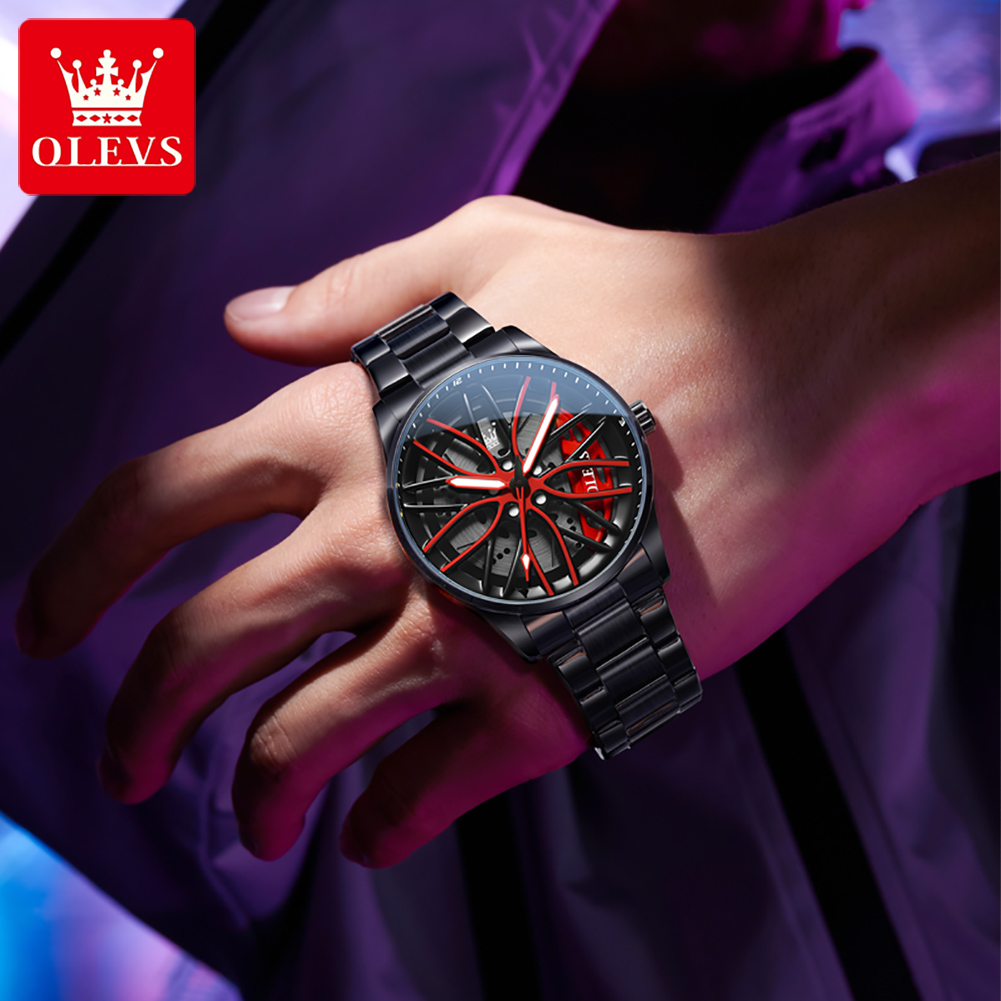 OLEVS Mens Watch Quartz Watch  - Men'S Fashion Hub ulasan dan harga