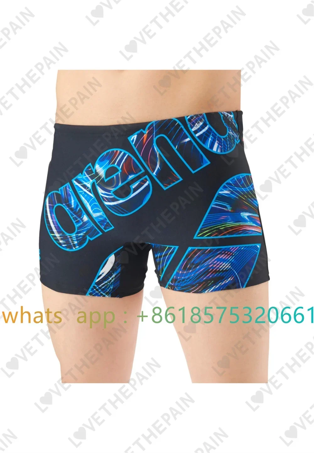 Men Jammer Training Swimwear T - Swim Trunk Shorts ulasan dan harga