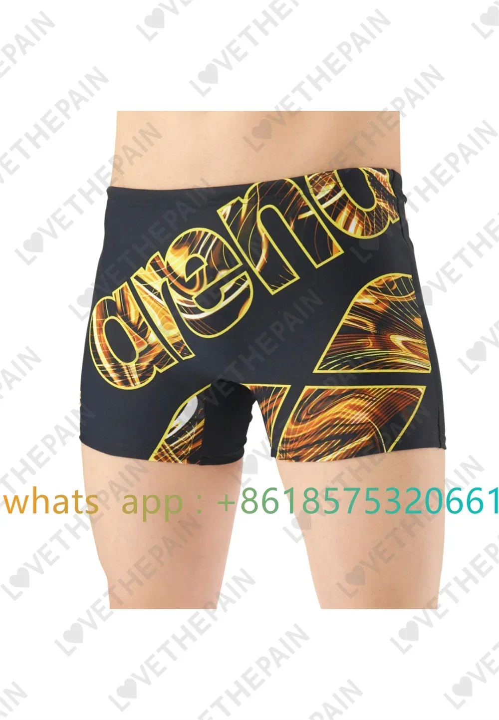 Men Jammer Training Swimwear T - Swim Trunk Shorts ulasan dan harga