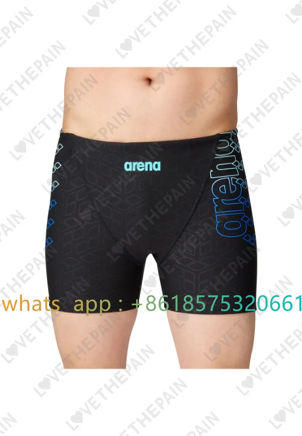 Men Jammer Training Swimwear T - Swim Trunk Shorts ulasan dan harga