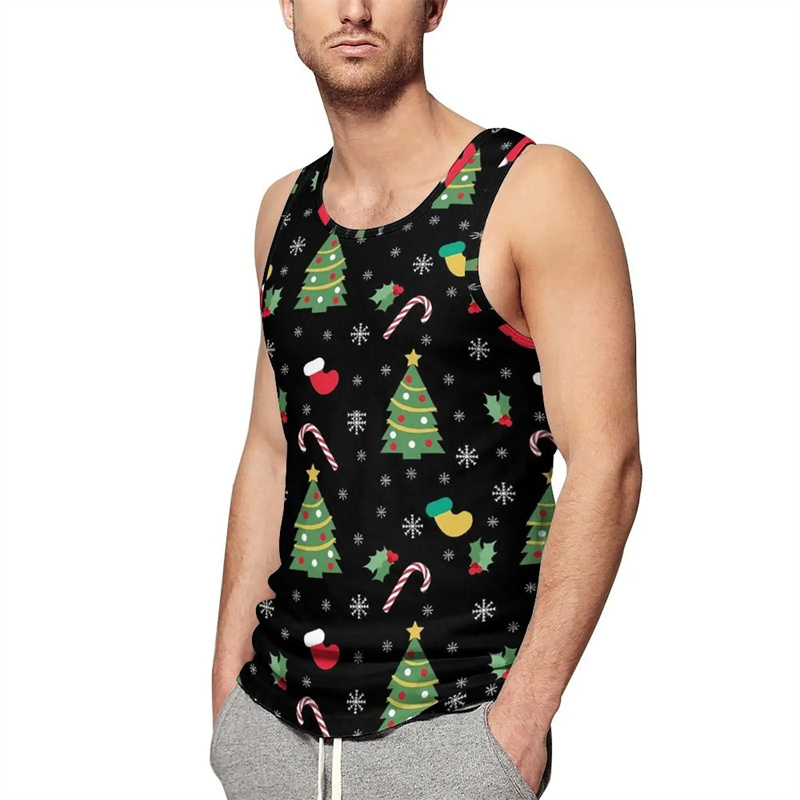 Summer Vintage New 3D Merry Ch - Mens Xmas Fashion ulasan dan harga