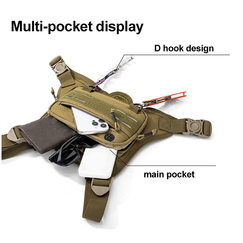 Tactical Front Chest Rig Bag V - Tactical Vest Men ulasan dan harga