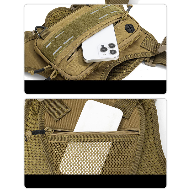 Tactical Front Chest Rig Bag V - Tactical Vest Men ulasan dan harga