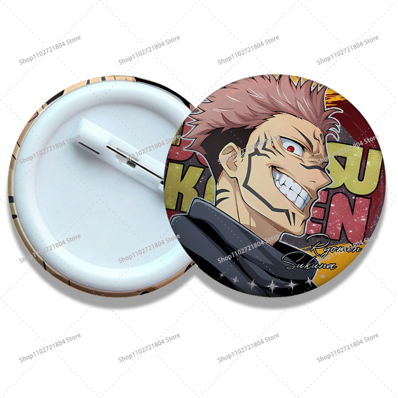 Jujutsu Kaisen Fashion Badges  - Mens Fashion Blog ulasan dan harga