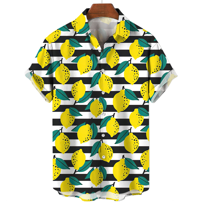 Fashion 3D Print Lemon Orange  - Men'S Fashion Lk ulasan dan harga