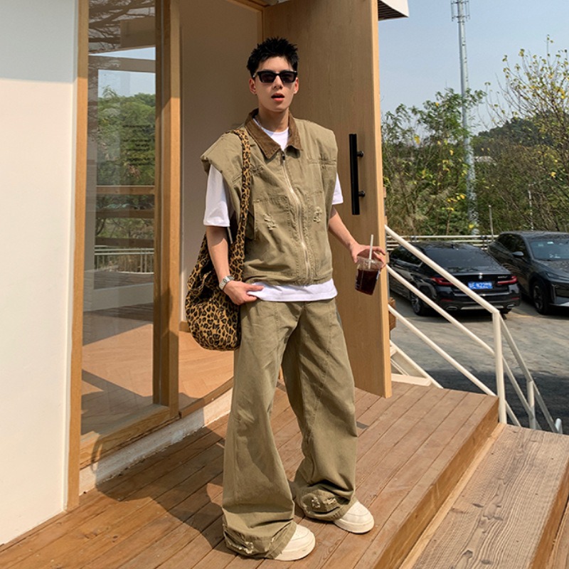 American Fashion Brand Retro D - Mens Fashion Summer ulasan dan harga