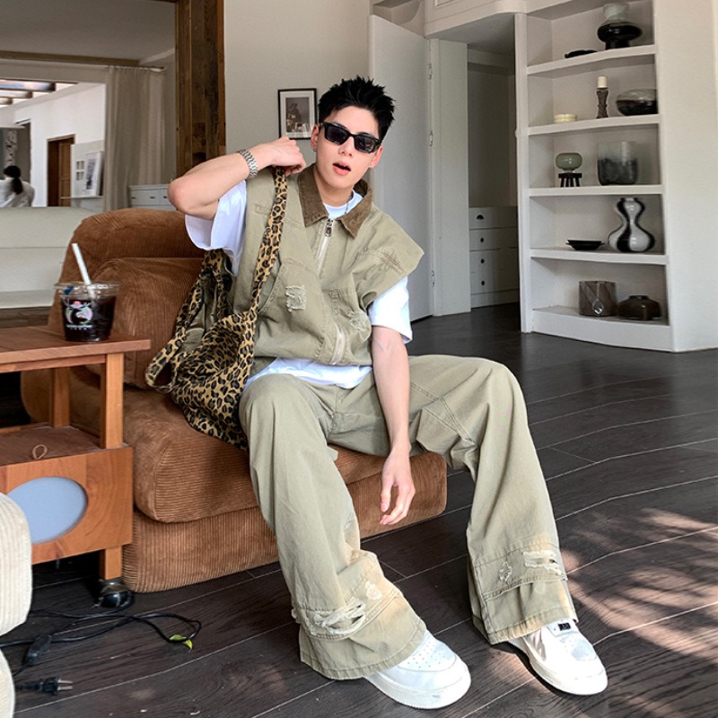 American Fashion Brand Retro D - Mens Fashion Summer ulasan dan harga