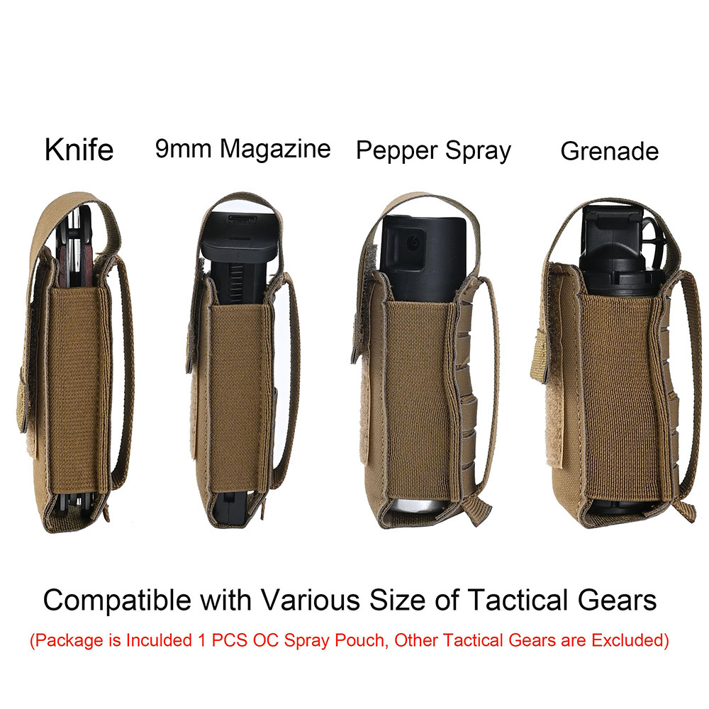 Tactical Molle OC Pepper Spray - Tactical Vest Men ulasan dan harga