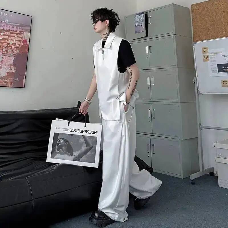 LUZHEN Vest 2026 Fashion Summe - Mens Fashion Vest ulasan dan harga