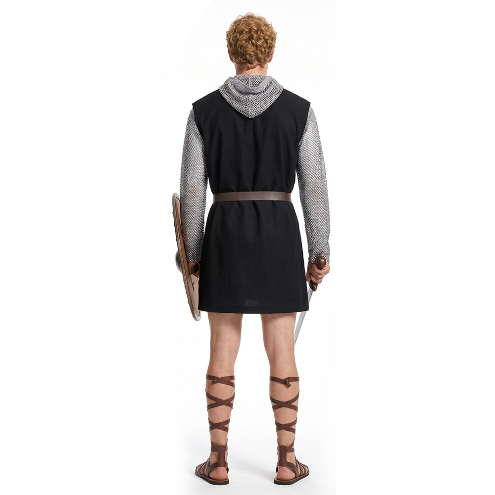 Medieval Knight Cosplay Costum - Mens Fashion Vest ulasan dan harga