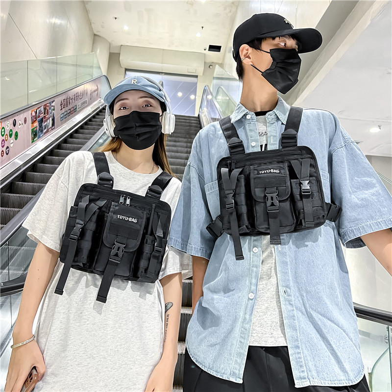 Hip-hop Streetwear Ladies Ches - Tactical Vest Men ulasan dan harga