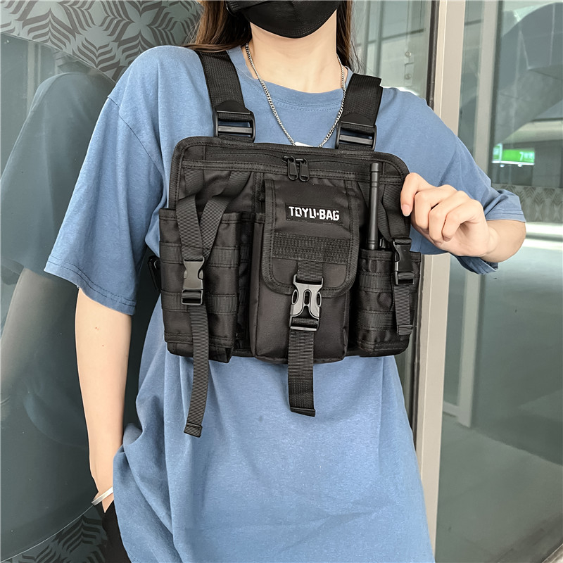Hip-hop Streetwear Ladies Ches - Tactical Vest Men ulasan dan harga