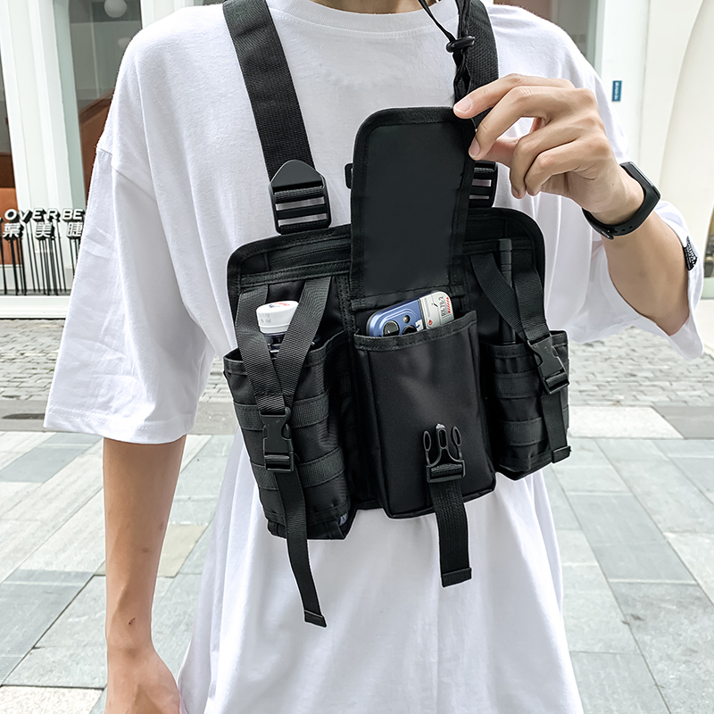 Hip-hop Streetwear Ladies Ches - Tactical Vest Men ulasan dan harga
