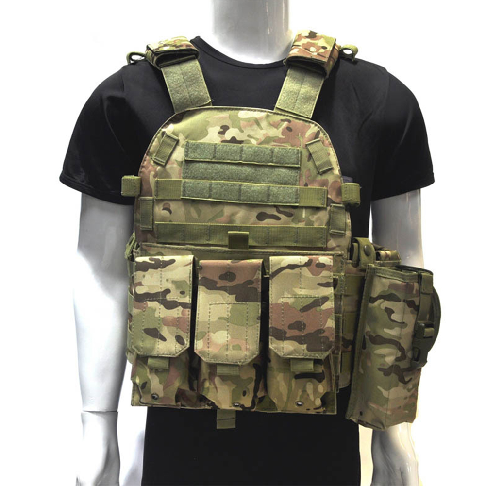 600D Nylon Tactical Vest MOLLE - Tactical Vest Men ulasan dan harga
