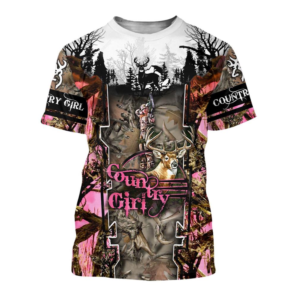 Animal Hunting deer 3D Printed - Men'S Fashion Lk ulasan dan harga