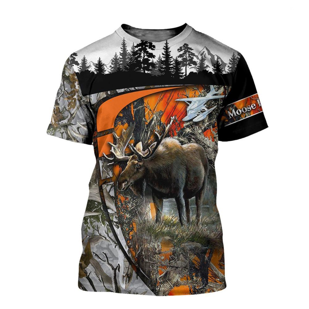 Animal Hunting deer 3D Printed - Men'S Fashion Lk ulasan dan harga