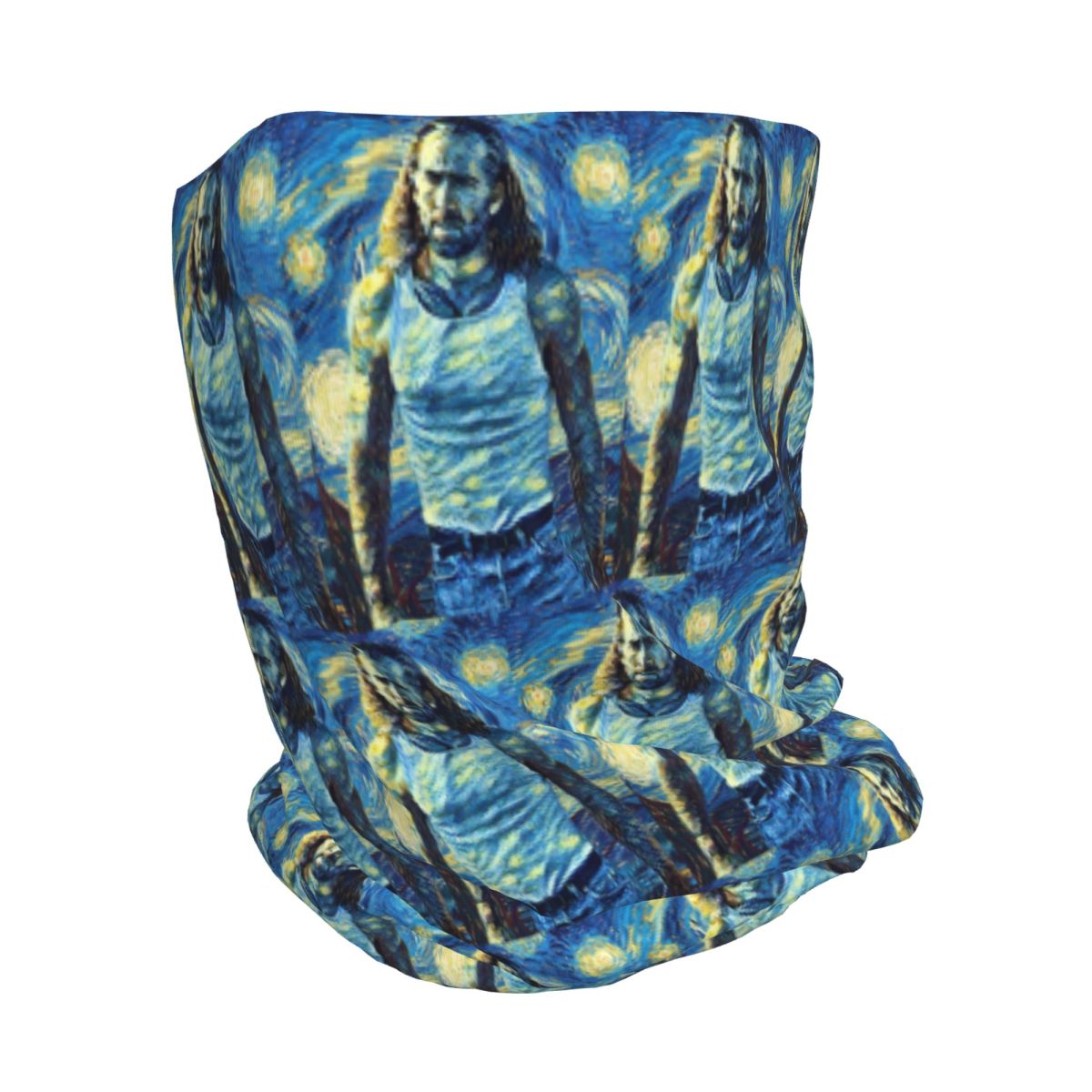 Nicolas Cage Stage Bandana Nec - Beanie Winter Hat ulasan dan harga
